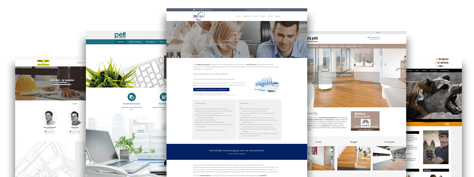 Homepage erstellen Webdesign Wien