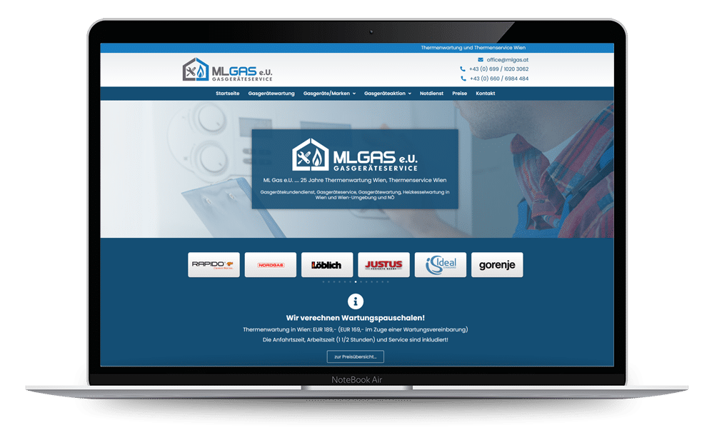 Homepage erstellen lassen