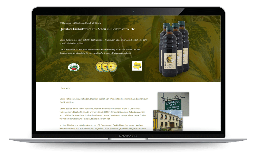 Homepage erstellen lassen