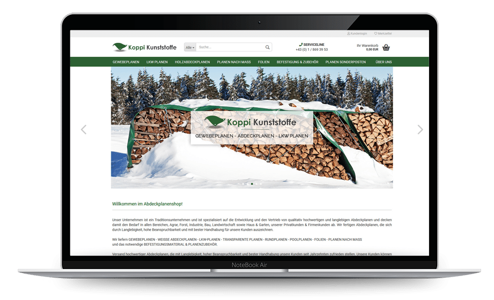 Webshop erstellen lassen