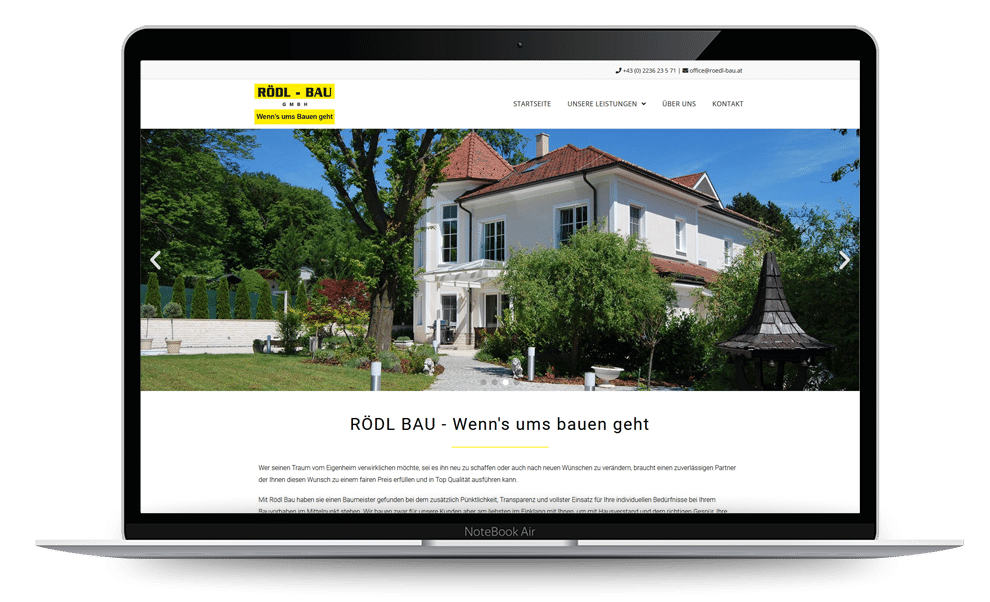 Webseite erstellen lassen