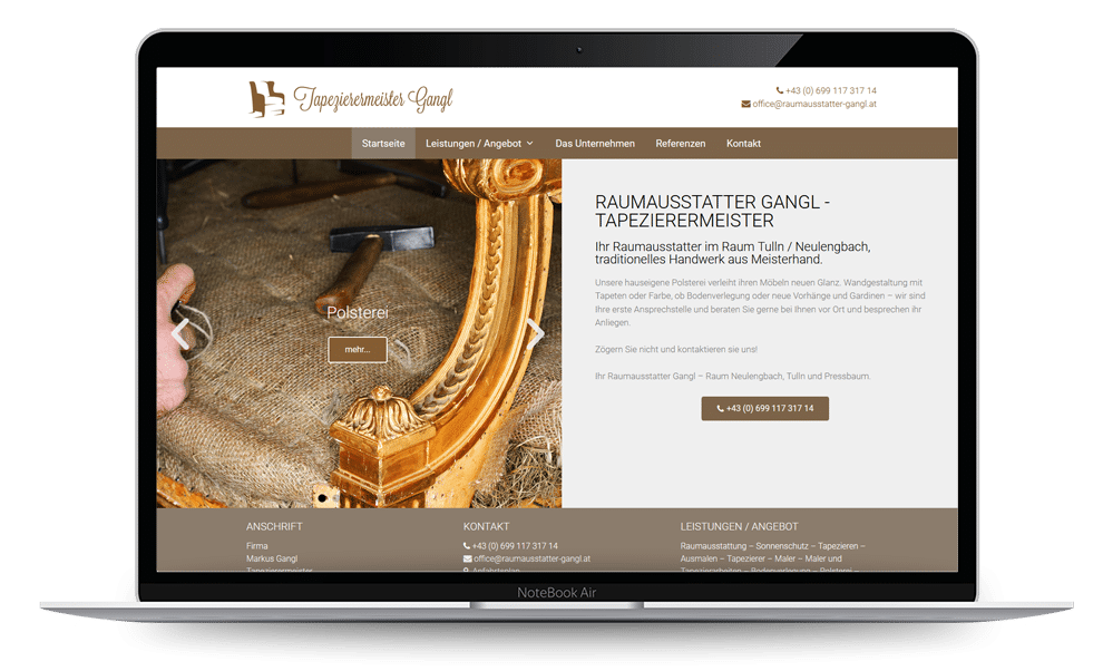 Homepage erstellen lassen