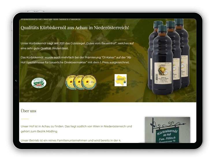 Homepage erstellen lassen